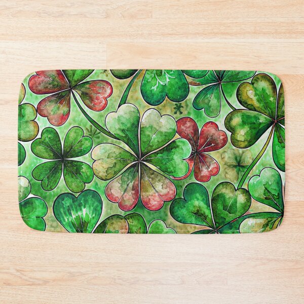 Item preview, St Patricks day pattern clover designed and sold by ValentinaHramov.