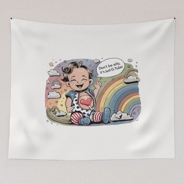 Item preview, Don't be silly its just G-tube rainbow designed and sold by Endless Projects.