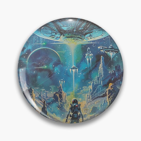 Item preview, Vintage Alien Art designed and sold by nomiraclehere.