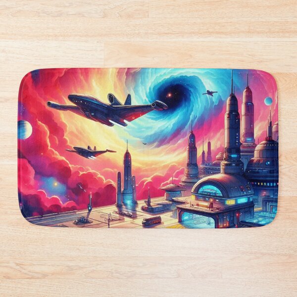 Item preview, Spaceport Docks #2 designed and sold by manbaito.
