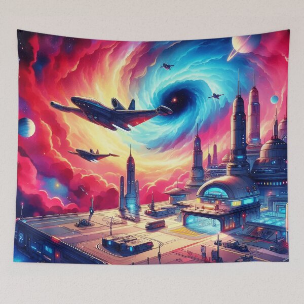 Item preview, Spaceport Docks #2 designed and sold by manbaito.