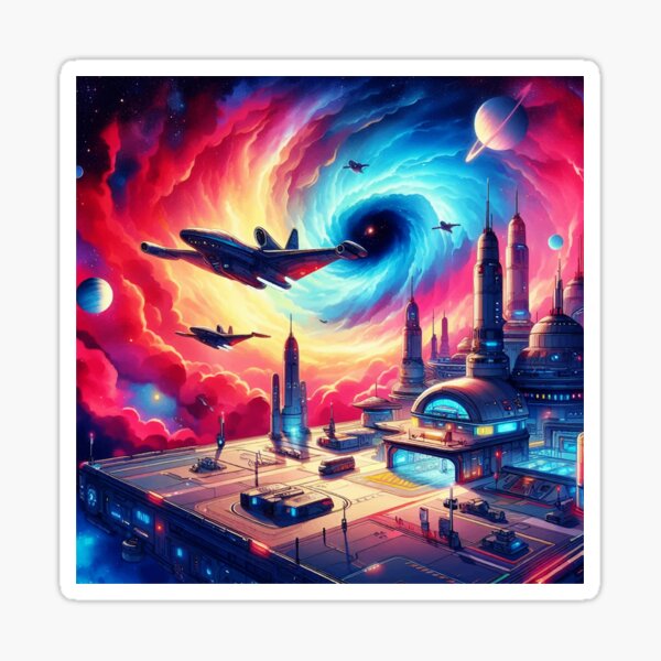 Item preview, Spaceport Docks #2 designed and sold by manbaito.