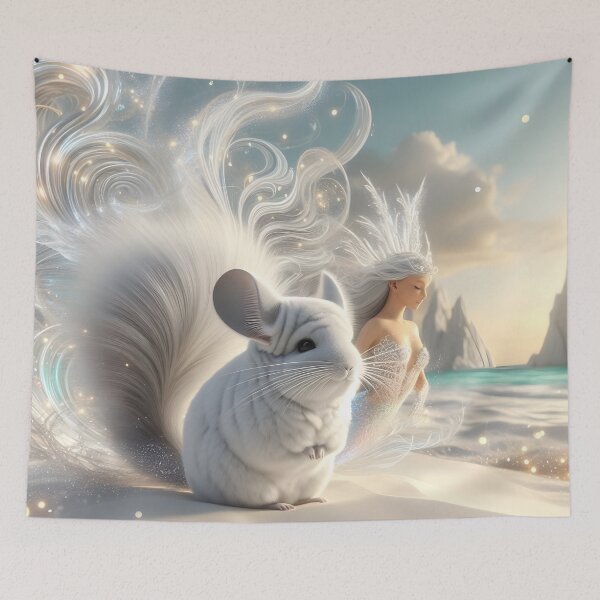 Item preview, Chinchilla and the Mermaid's Melody designed and sold by ki-mer-a.