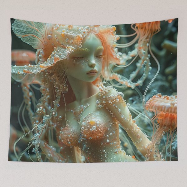Item preview, The Jellyfish Queen designed and sold by DriftwoodSpirit.