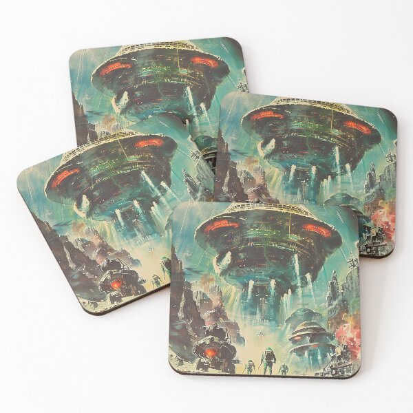 Item preview, Vintage Alien Art designed and sold by nomiraclehere.