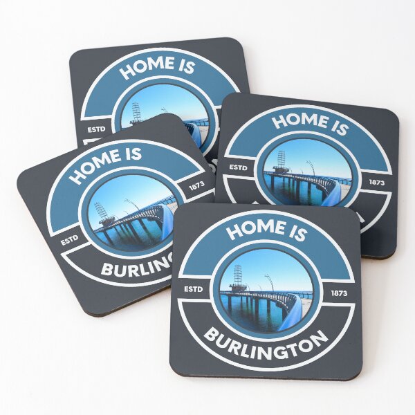 Item preview, Home is Burlington designed and sold by Kay Saunders.