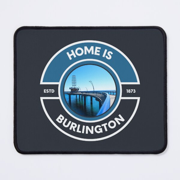 Item preview, Home is Burlington designed and sold by Kay Saunders.