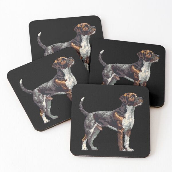Item preview, Pixel German Wirehaired Pointer designed and sold by CUTEDOGGIEZ.