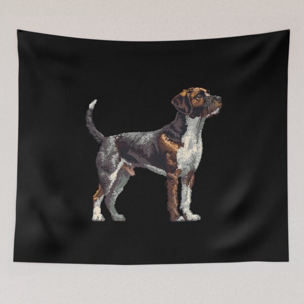 Item preview, Pixel German Wirehaired Pointer designed and sold by CUTEDOGGIEZ.
