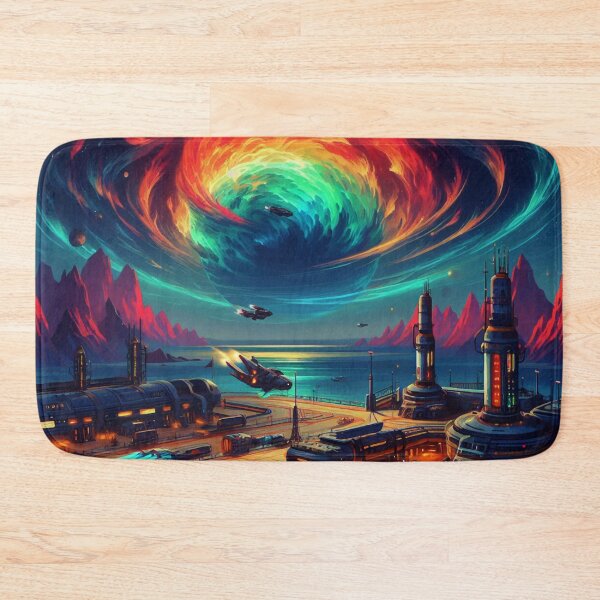 Item preview, Spaceport Docks #3 designed and sold by manbaito.