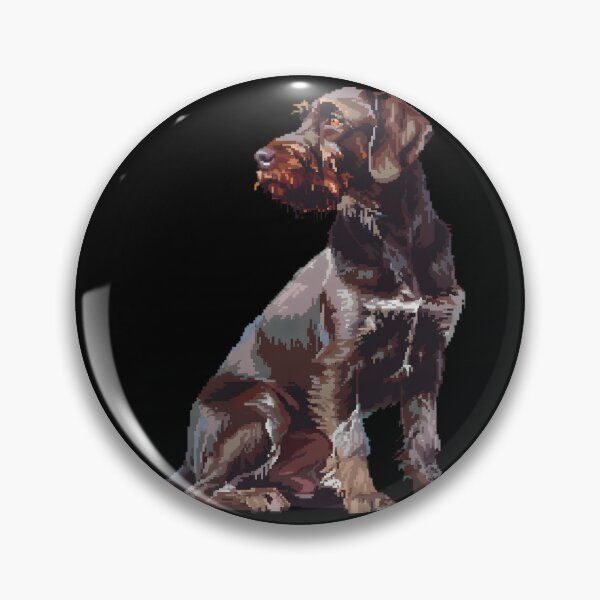 Item preview, 16-bit German Wirehaired Pointer designed and sold by CUTEDOGGIEZ.