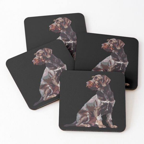 Item preview, 16-bit German Wirehaired Pointer designed and sold by CUTEDOGGIEZ.