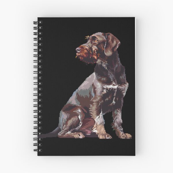 Item preview, 16-bit German Wirehaired Pointer designed and sold by CUTEDOGGIEZ.
