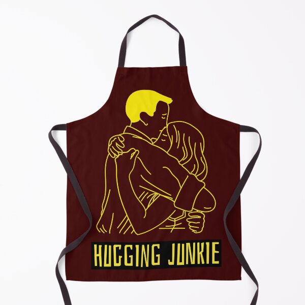 Item preview, Hugging junkie graphic illustration designed and sold by SweetLimeShop.