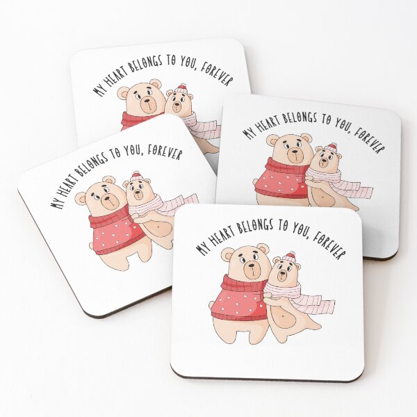Item preview, My heart belongs to you, forever- Pibubear designed and sold by DunuStore.