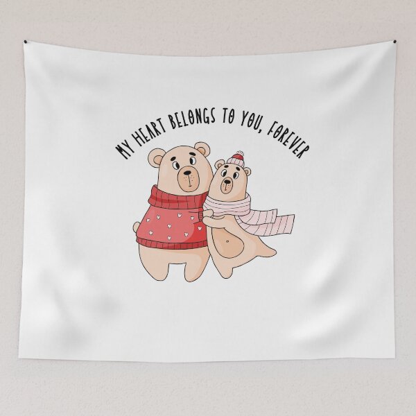 Item preview, My heart belongs to you, forever- Pibubear designed and sold by DunuStore.