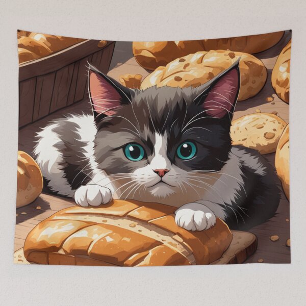 Item preview, Bread Kitten Baker designed and sold by ArtzandDesignz.