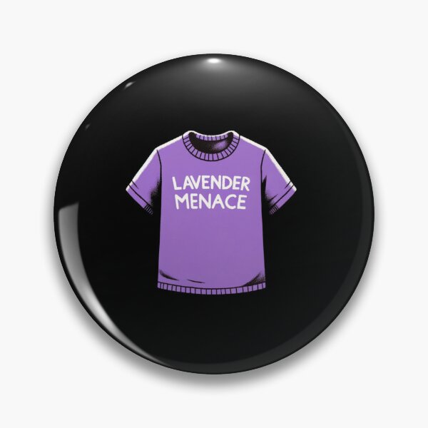 Item preview, Lavender Menace Graphic Tee - Empowerment in Style designed and sold by Gatsbird Design.