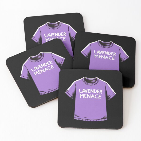 Item preview, Lavender Menace Graphic Tee - Empowerment in Style designed and sold by Gatsbird Design.