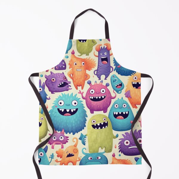 Item preview, Pattern Colorful Monsters designed and sold by NicolasGlowArt.