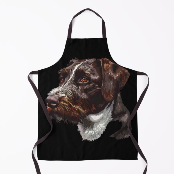 Item preview, Pixel Portrait German Wirehaired Pointer designed and sold by CUTEDOGGIEZ.