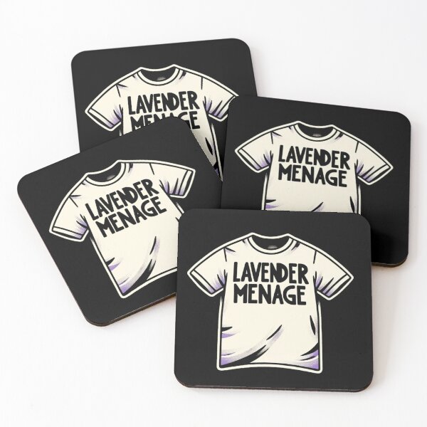 Item preview, Lavender Menace: Stylish T-Shirt Design for Bold Statements designed and sold by Gatsbird Design.