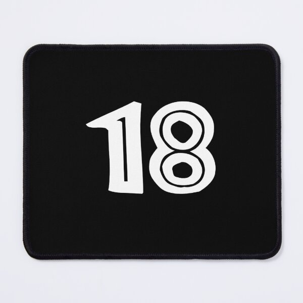 Item preview, 18, eighteen, white, tribal, african designed and sold by Numbers-Art.