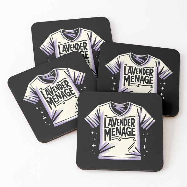 Item preview, Lavender Menace: Stylish T-shirt Design for Feminist Fashionistas designed and sold by Gatsbird Design.