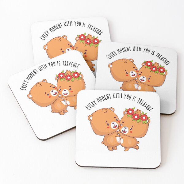 Item preview,  Every moment with you is treasure- Pibubear designed and sold by DunuStore.
