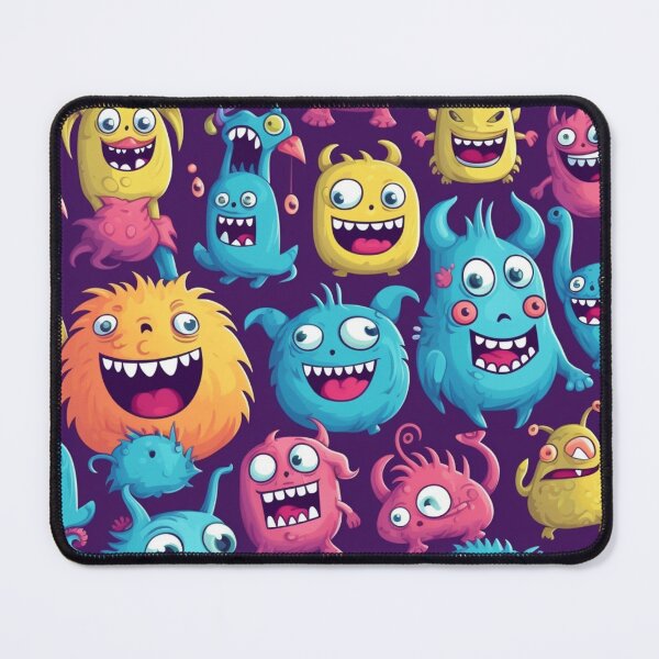 Item preview, Weird Colorful Monsters designed and sold by NicolasGlowArt.