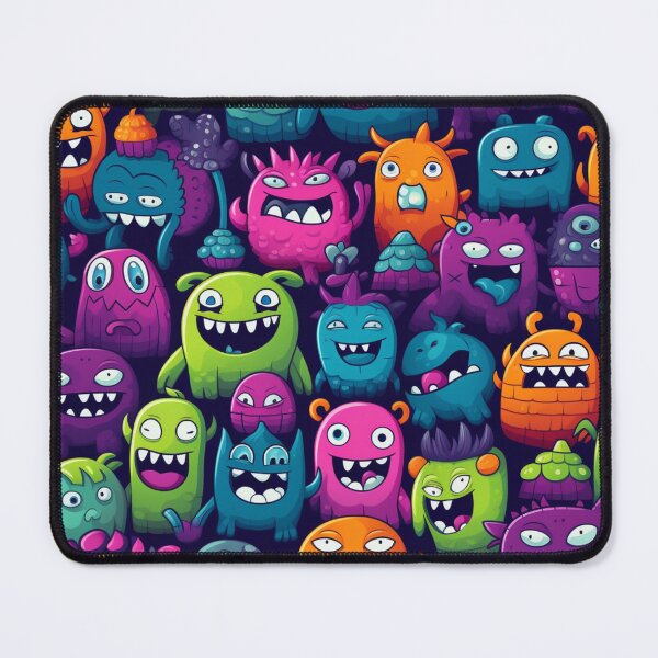 Item preview, Monster Pattern designed and sold by NicolasGlowArt.