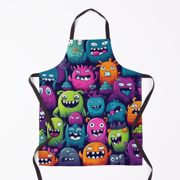Item preview, Monster Pattern designed and sold by NicolasGlowArt.