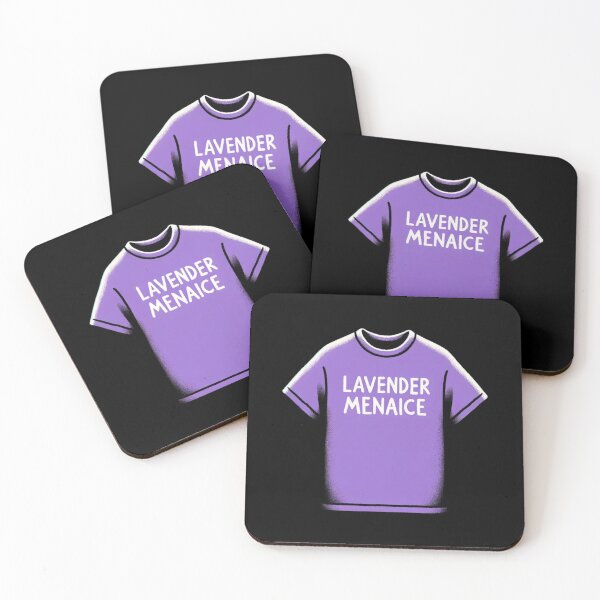 Item preview, Lavender Menace: Stylish T-shirt Design for Empowerment designed and sold by Gatsbird Design.