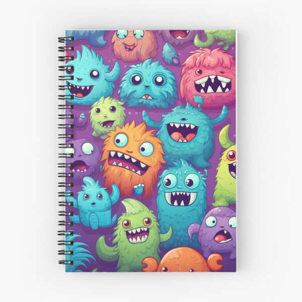 Item preview, Monsters Squad Pattern designed and sold by NicolasGlowArt.