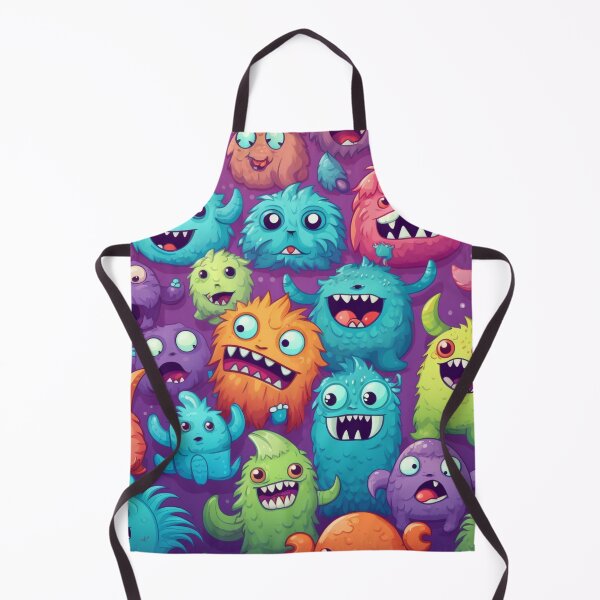 Item preview, Monsters Squad Pattern designed and sold by NicolasGlowArt.