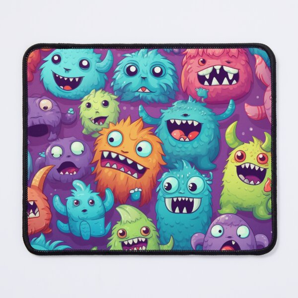 Item preview, Monsters Squad Pattern designed and sold by NicolasGlowArt.