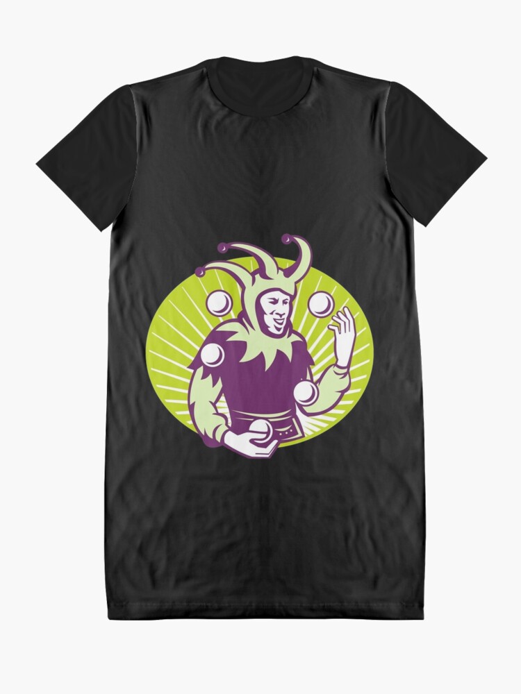 Alternate view of Juggler Graphic T-Shirt Dress
