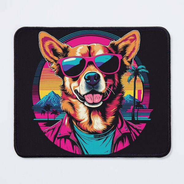 Item preview, When your little dog adopts glasses that are as unique as their pawprint on your heart. designed and sold by Pulsant Paintings.