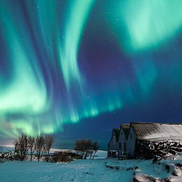 Artwork thumbnail, Aurora farm by Arnar Bergur Gudjonsson
