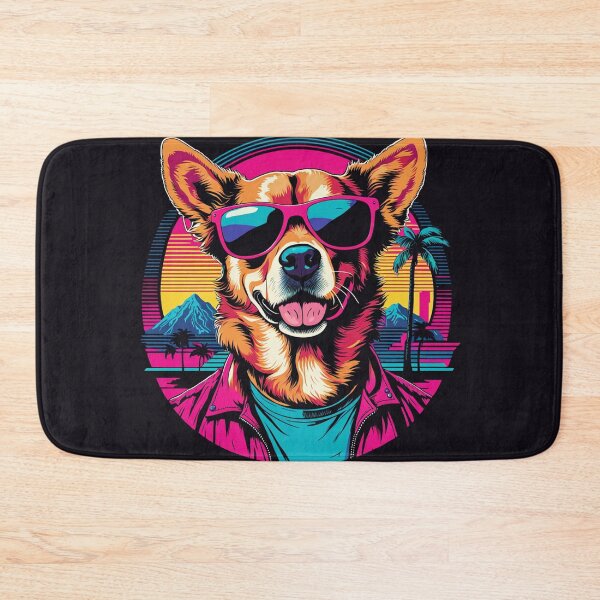 Item preview, When your little dog adopts glasses that are as unique as their pawprint on your heart. designed and sold by Pulsant  Paintings.