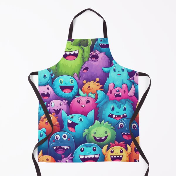 Artikelvorschau, Monsters Colorful Squad entworfen und verkauft von NicolasGlowArt.