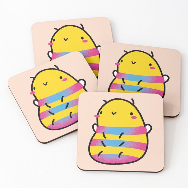 Item preview, Pansexual bee #1 designed and sold by junjoba.
