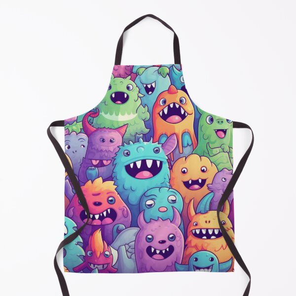 Item preview, Monsters Pack Pattern designed and sold by NicolasGlowArt.