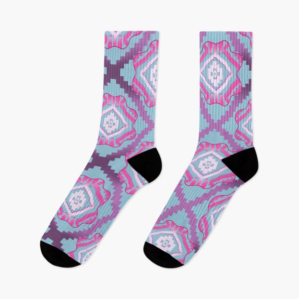 Item preview, Colorful ethnic geometric designed and sold by rollingfakedice.