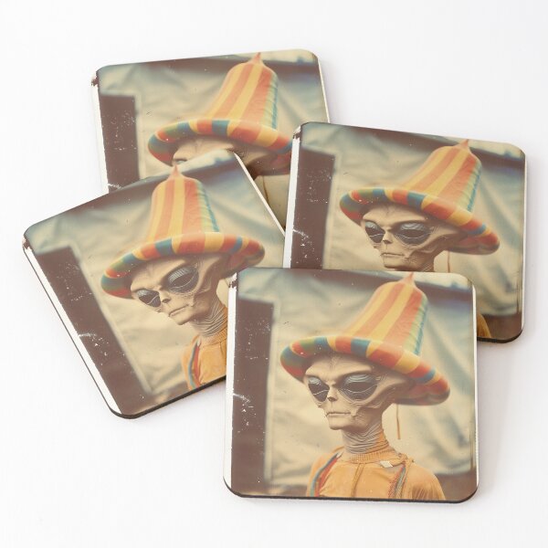 Item preview, Vintage Alien Art designed and sold by nomiraclehere.