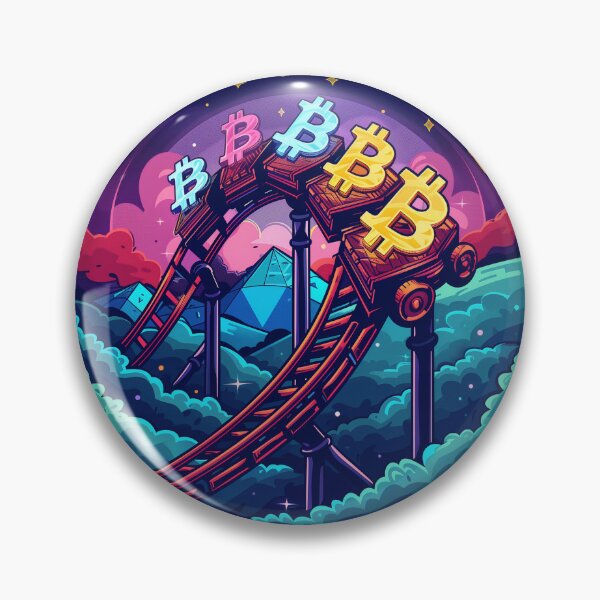 Item preview, Cryptocurrency Coaster: Thrills of the Trade! designed and sold by Liseri.