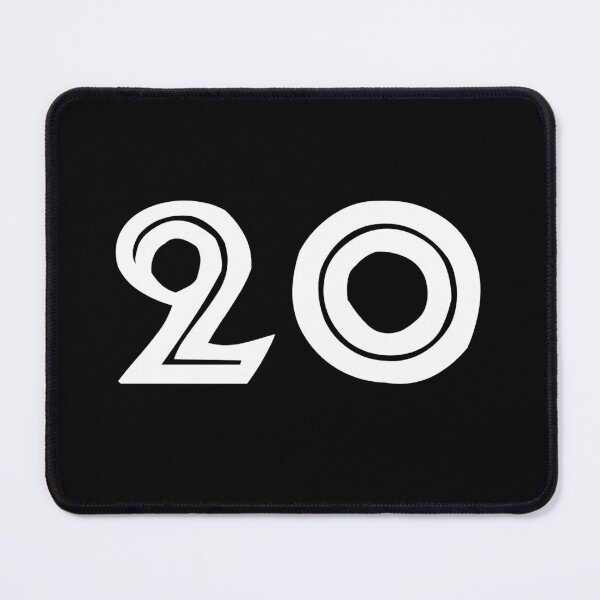 Item preview, 20, twenty, white, tribal, african designed and sold by Numbers-Art.