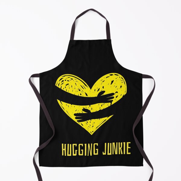 Item preview, Hugging junkie graphic illustration the hands hugging heart designed and sold by SweetLimeShop.