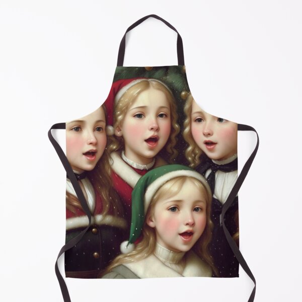 Artikelvorschau, Junge Weihnachtssänger im Vintage-Winter-Stil entworfen und verkauft von TheDarkWardrobe.