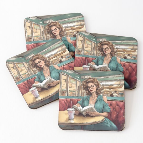 Item preview, Leyendo en el comedor designed and sold by InkDrinker23.